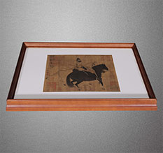 崇川书画装裱配框服务案例